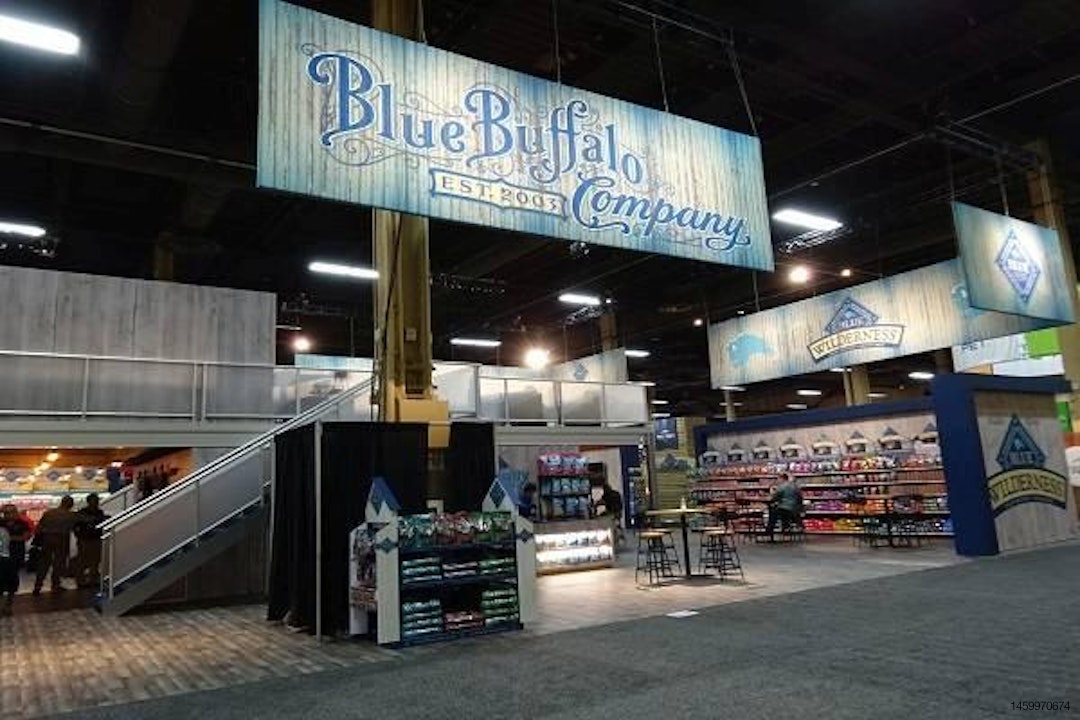 Blue Buffalo booth at Superzoo Las Vegas 2015