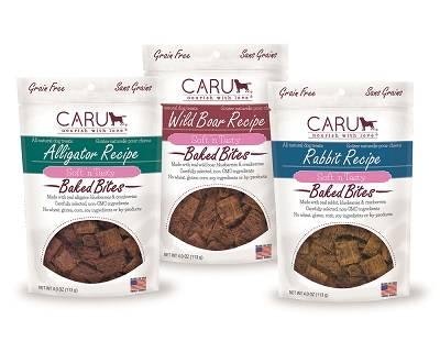Caru Pet Food Alligator, Rabbit and Wild Boar Soft ’n Tasty treats.jpg