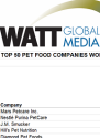 50 leading pet food producers worldwide 2017-2021
